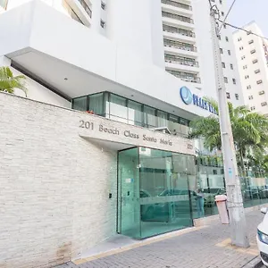 Apartment Conforto E Estilo No Class Santa Maria, Recife